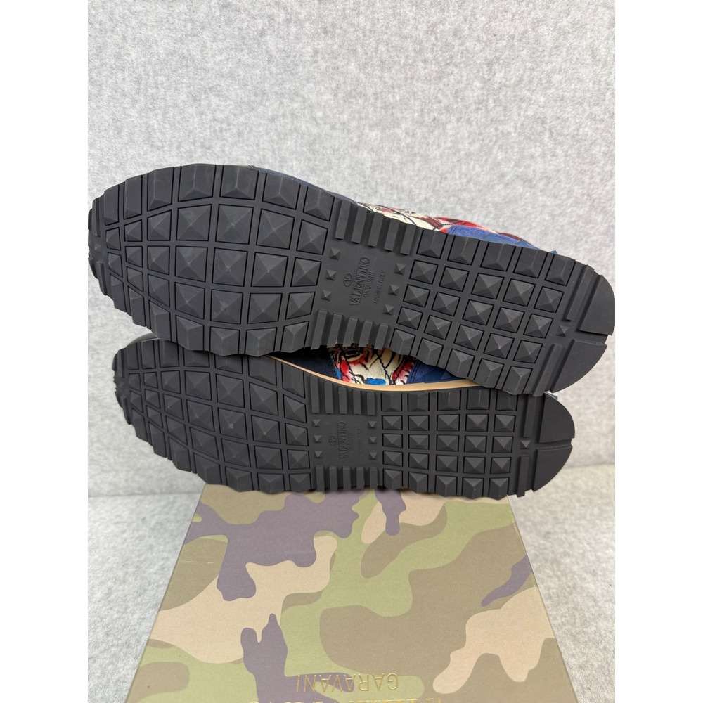 Valentino Garavani Rockrunner Tiger Sneakers Mens Designer Shoes Size EU46/US13 - Picture 7 of 15